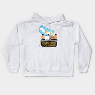 vamo vamo campeones Kids Hoodie